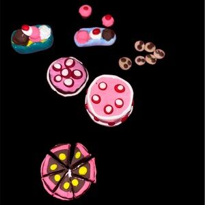 Handmade Barbie play food. (Barbie Size)